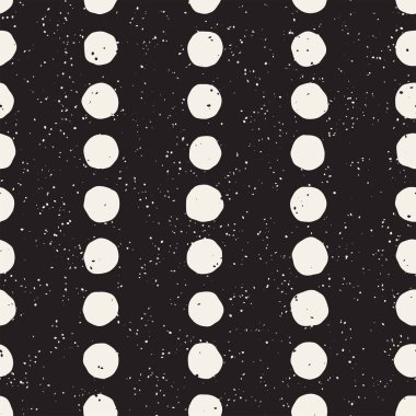 Elle çizilmiş çizgiler seamless grungy modeli. Soyut geometrik yinelenen kiremit doku siyah beyaz.