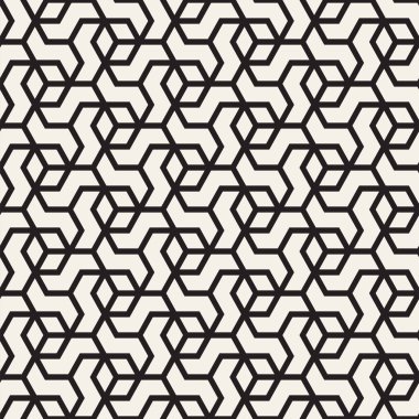 Vektörsüz ince kafes deseni. Monokrom sarmallı modern stil dokusu. Geometrik ızgara tekrarlanıyor. Basit grafik tasarım arkaplanı. 