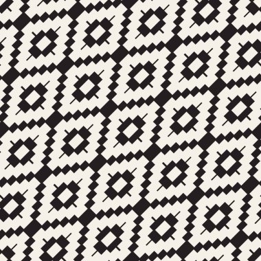 Kesintisiz yüzey geometrik tasarım. Yinelenen süsleme arka plan döşer. Vektör simetrik şekiller desen