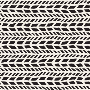 Basit mürekkep geometrik desen. Tek renkli siyah ve beyaz konturlar arka plan. Senin tasarı için doku fırça mürekkep el çekilmiş