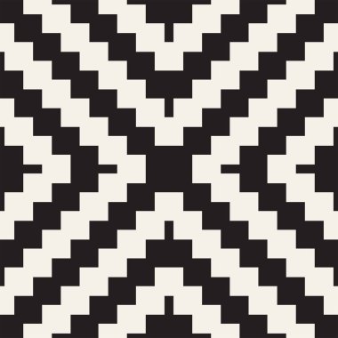 Kesintisiz yüzey geometrik tasarım. Yinelenen süsleme arka plan döşer. Vektör simetrik şekiller desen