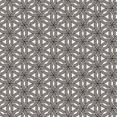 Vektörsüz ince kafes deseni. Monokrom sarmallı modern stil dokusu. Geometrik ızgara tekrarlanıyor. Basit grafik tasarım arkaplanı. 