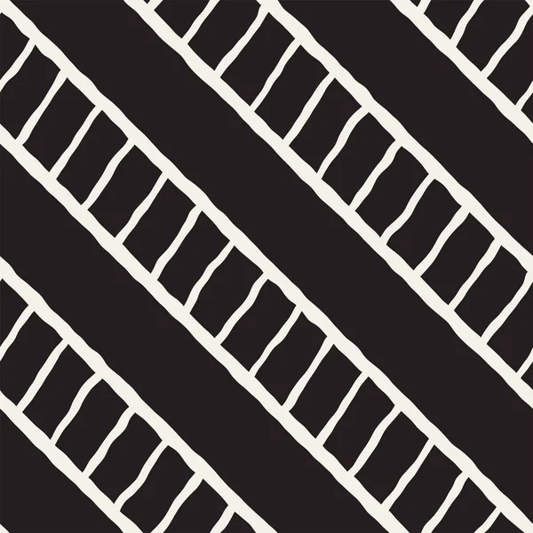 Basit mürekkep geometrik desen. Tek renkli siyah ve beyaz konturlar arka plan. Senin tasarı için doku fırça mürekkep el çekilmiş