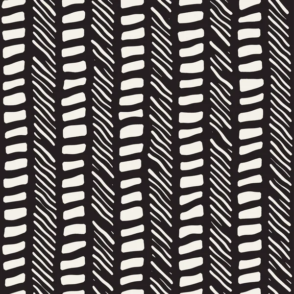 Basit mürekkep geometrik desen. Tek renkli siyah ve beyaz konturlar arka plan. Senin tasarı için doku fırça mürekkep el çekilmiş