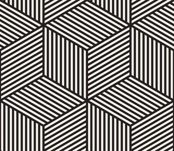 Vektör kusursuz desen. Modern stil soyut doku. Çizgili elementten geometrik fayanslar tekrarlanıyor