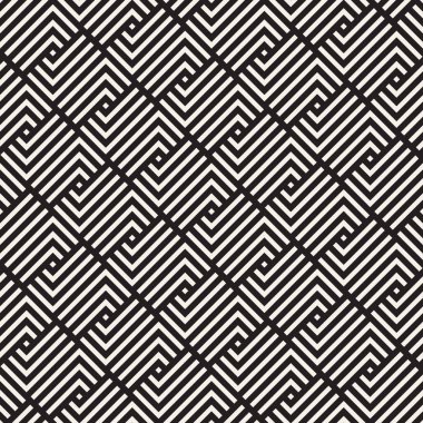 Vektörsüz ince kafes deseni. Monokrom sarmallı modern stil dokusu. Geometrik ızgara tekrarlanıyor. Basit grafik tasarım arkaplanı. 