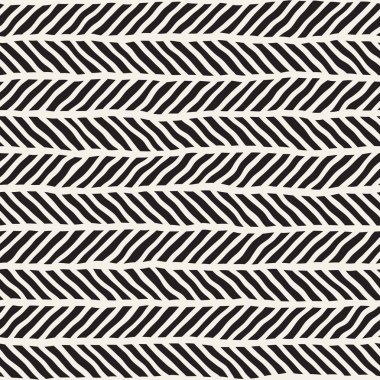 Basit mürekkep geometrik desen. Tek renkli siyah ve beyaz konturlar arka plan. Senin tasarı için doku fırça mürekkep el çekilmiş