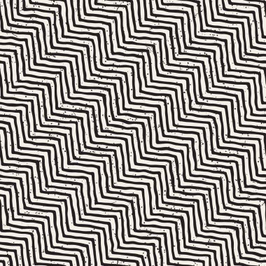 Basit mürekkep geometrik desen. Tek renkli siyah ve beyaz konturlar arka plan. Tasarımınız için çizilen mürekkep doku el