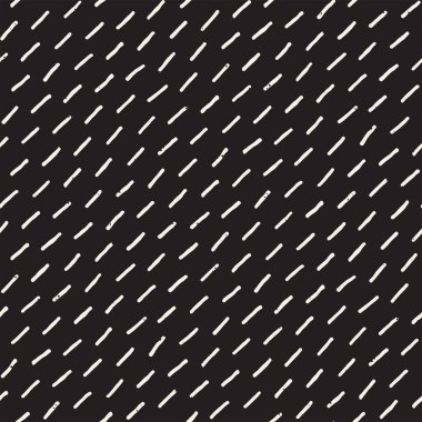 Elle çizilmiş seamless modeli. Arka plan siyah ve beyaz soyut geometrik şekiller. Vektör etnik tarzı doku.