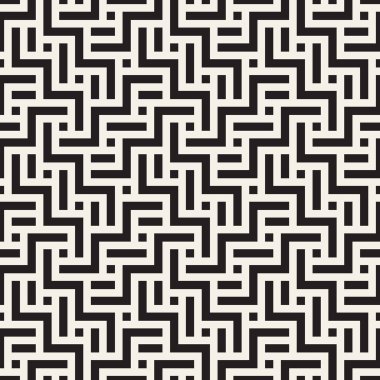 Vektör kusursuz desen. Modern stil soyut doku. Tekrarlanan geometrik fayanslar