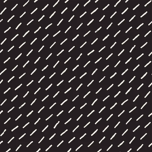 Handgezeichnetes nahtloses Muster. abstrakte geometrische Formen Hintergrund in schwarz und weiß. Vektor Textur im ethnischen Stil. — Stockvektor