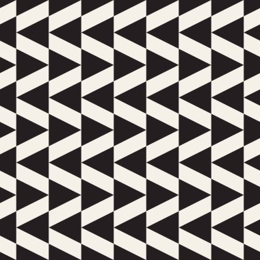 Vektör kusursuz desen. Modern stil soyut doku. Çizgili elementten geometrik fayanslar tekrarlanıyor