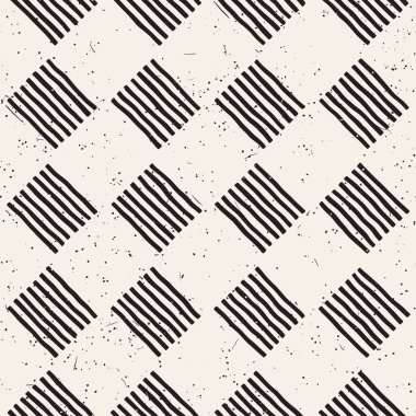Elle çizilmiş sorunsuz yinelenen desen denetleyicisi ile döşeme hatları. Freehand mürekkep fırçası arka plan dokusu.