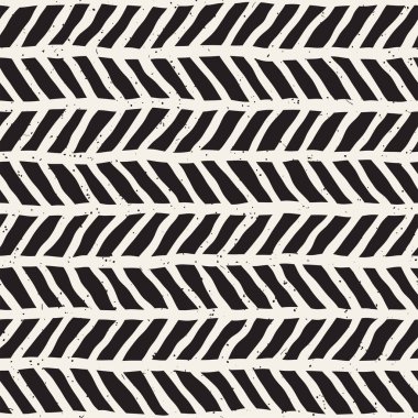 Basit mürekkep geometrik desen. Tek renkli siyah ve beyaz konturlar arka plan. Senin tasarı için doku fırça mürekkep el çekilmiş