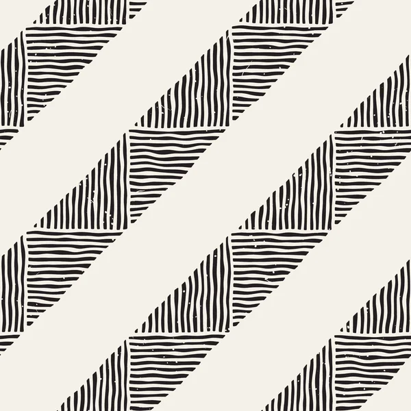 Kesintisiz geometrik doodle desen siyah ve beyaz. Adstract el çizilmiş çizgiler retro doku.