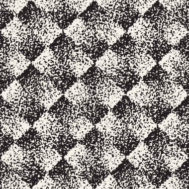 Gürültülü soyut geometrik şekiller arka plan dokulu. Vektör Dikişsiz vintage grungy desen.