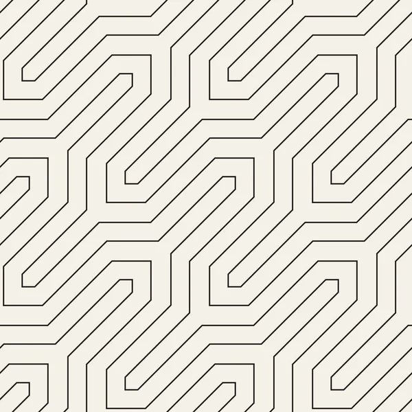 Vektör kusursuz desen. Modern stil soyut doku. Çizgili elementten geometrik fayanslar tekrarlanıyor