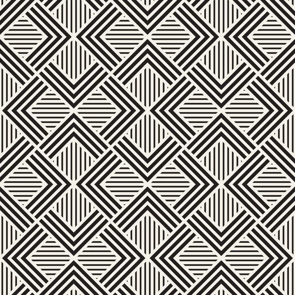 Vektör kusursuz desen. Modern stil soyut doku. Çizgili elementten geometrik fayanslar tekrarlanıyor