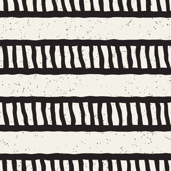Basit mürekkep geometrik desen. Tek renkli siyah ve beyaz konturlar arka plan. Senin tasarı için doku fırça mürekkep el çekilmiş