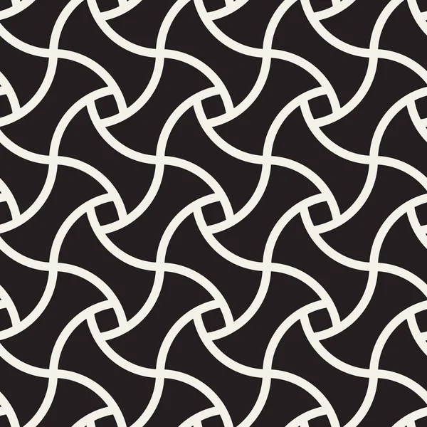 Vektör kusursuz desen. Modern stil soyut doku. Çizgili elementten geometrik fayanslar tekrarlanıyor