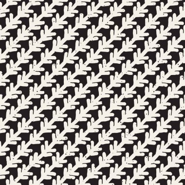 Elle çizilmiş çizgiler seamless grungy modeli. Soyut geometrik yinelenen kiremit doku siyah beyaz.