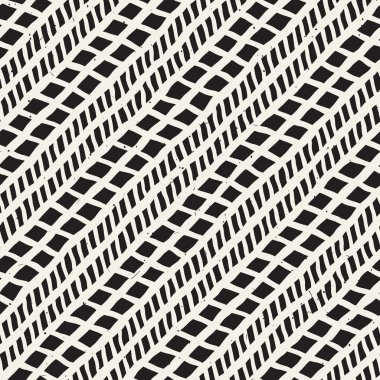 Basit mürekkep geometrik desen. Tek renkli siyah ve beyaz konturlar arka plan. Senin tasarı için doku fırça mürekkep el çekilmiş