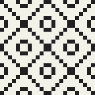 Kesintisiz yüzey geometrik tasarım. Yinelenen süsleme arka plan döşer. Vektör simetrik şekiller desen