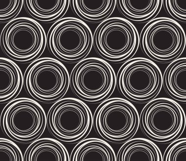 Vektör kusursuz desen. Modern stil soyut doku. Çizgili elementten geometrik fayanslar tekrarlanıyor