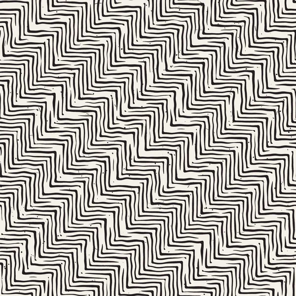 Basit mürekkep geometrik desen. Tek renkli siyah ve beyaz konturlar arka plan. Senin tasarı için doku fırça mürekkep el çekilmiş