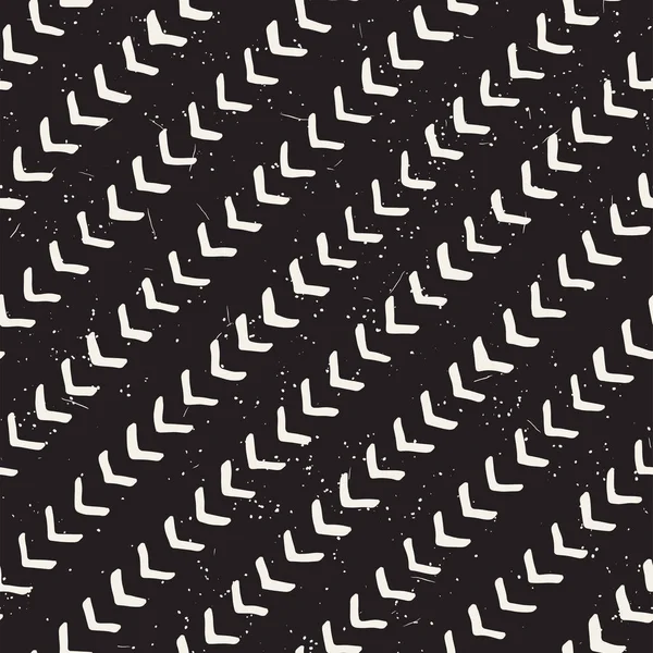 Basit mürekkep geometrik desen. Tek renkli siyah ve beyaz konturlar arka plan. Senin tasarı için doku fırça mürekkep el çekilmiş