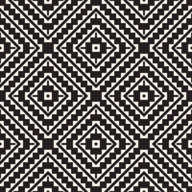 Kesintisiz yüzey geometrik tasarım. Yinelenen süsleme arka plan döşer. Vektör simetrik şekiller desen