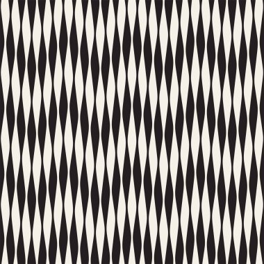 Dalgalı çizgiler vektör seamless modeli. Retro dalgalı oyma doku. Geometrik zikzak çizgiler tasarım.