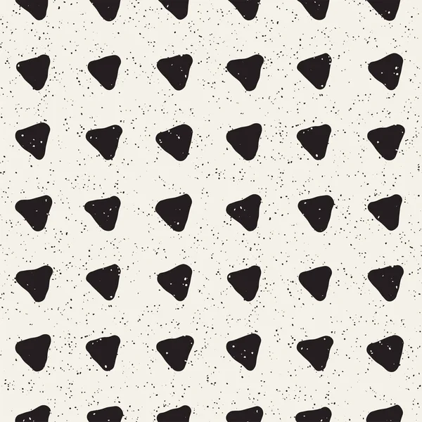 Elle çizilmiş çizgiler seamless grungy modeli. Soyut geometrik yinelenen kiremit doku siyah beyaz.