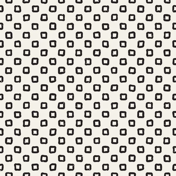 Elle çizilmiş stil etnik seamless modeli. Grungy geometrik şekiller arka plan siyah ve beyaz.