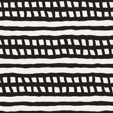 Basit mürekkep geometrik desen. Tek renkli siyah ve beyaz konturlar arka plan. Senin tasarı için doku fırça mürekkep el çekilmiş