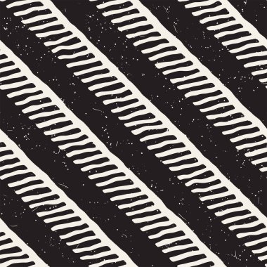 Basit mürekkep geometrik desen. Tek renkli siyah ve beyaz konturlar arka plan. Senin tasarı için doku fırça mürekkep el çekilmiş