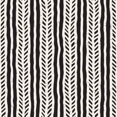 Basit mürekkep geometrik desen. Tek renkli siyah ve beyaz konturlar arka plan. Senin tasarı için doku fırça mürekkep el çekilmiş