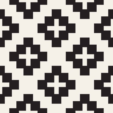 Kesintisiz yüzey geometrik tasarım. Yinelenen süsleme arka plan döşer. Vektör simetrik şekiller desen