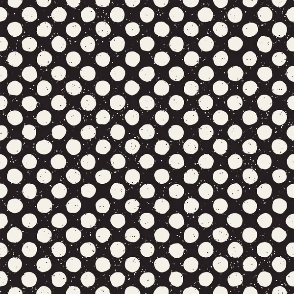 Elle çizilmiş stil etnik seamless modeli. Grungy geometrik şekiller arka plan siyah ve beyaz.