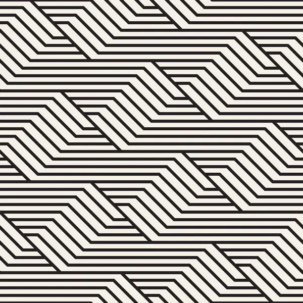 Vektör kusursuz desen. Modern stil soyut doku. Çizgili elementten geometrik fayanslar tekrarlanıyor