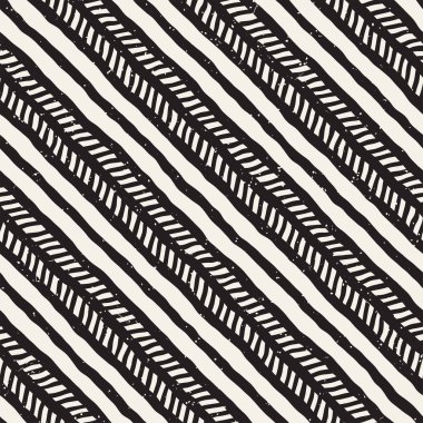 Basit mürekkep geometrik desen. Tek renkli siyah ve beyaz konturlar arka plan. Senin tasarı için doku fırça mürekkep el çekilmiş