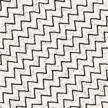 Basit mürekkep geometrik desen. Tek renkli siyah ve beyaz konturlar arka plan. Senin tasarı için doku fırça mürekkep el çekilmiş