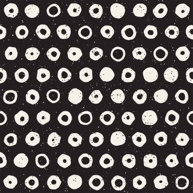 Elle çizilmiş siyah beyaz mürekkep soyut, pürüzsüz desen. Vektör stili grunge dokusu. Tek renkli geometrik dağınık şekiller boya fırça çizgileri