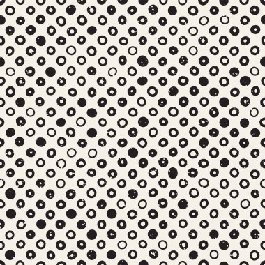 Elle çizilmiş siyah beyaz mürekkep soyut, pürüzsüz desen. Vektör stili grunge dokusu. Tek renkli geometrik dağınık şekiller boya fırça çizgileri