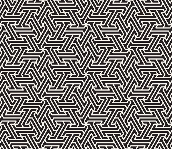 Vector Naadloos Patroon Moderne Stijlvolle Abstracte Textuur Herhaling Van Geometrische — Stockvector