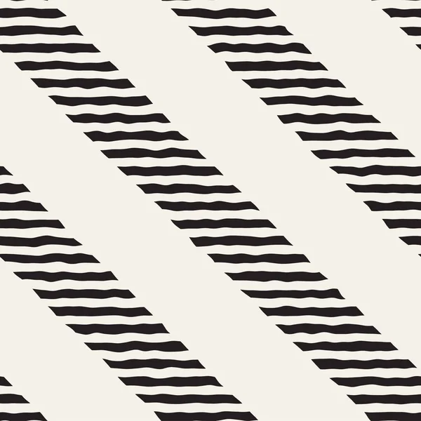 Lignes Dessinées Main Motif Sans Couture Fond Carrelage Géométrique Abstrait — Image vectorielle