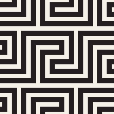 Vektörsüz geometrik desen. Basit soyut çizgiler kafes. Tekrarlanan ögeler stil arkaplan kaplaması 