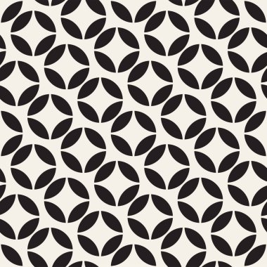 Vektörsüz mozaik çizgiler. Modern stil soyut doku. Çizgili elementlerle geometrik fayanslar tekrarlanıyor