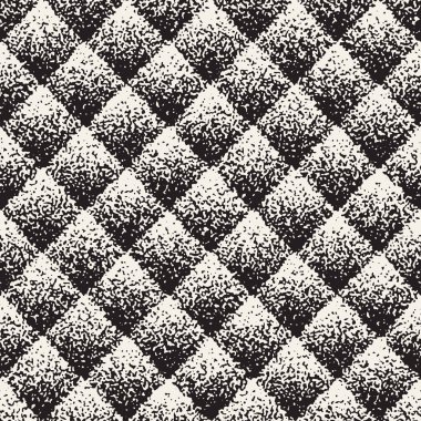 Gürültülü soyut geometrik şekiller arka plan dokulu. Vektör Dikişsiz vintage grungy desen.