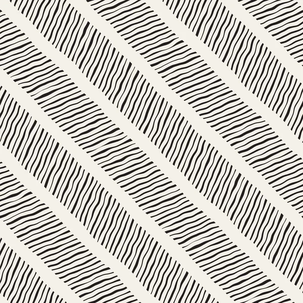 Patrón Geométrico Tinta Simple Monocromo Blanco Negro Trazos Fondo Tinta — Archivo Imágenes Vectoriales